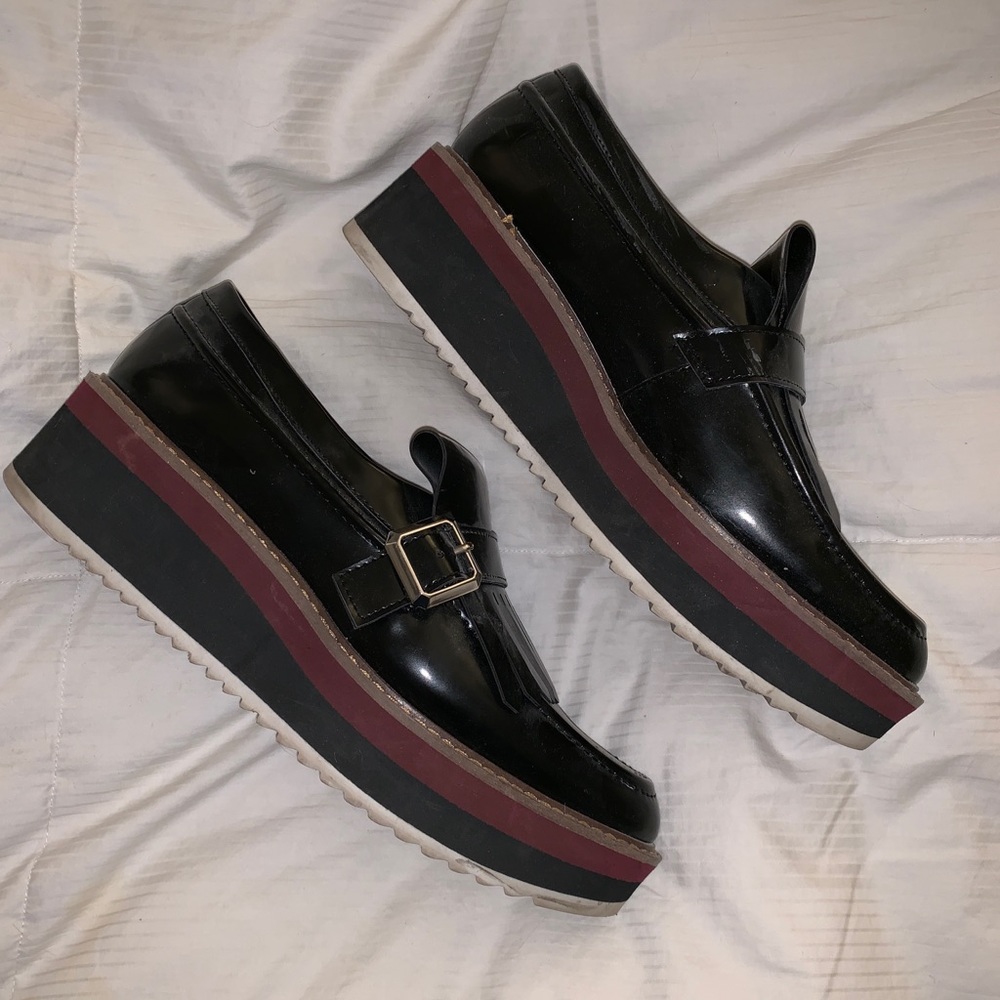 Zara platform shoes